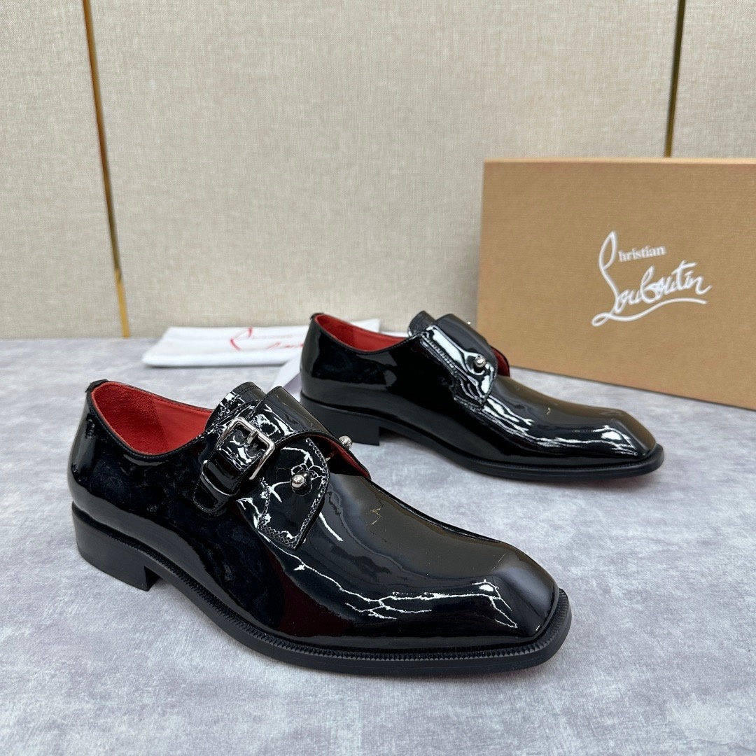 2026 CL Red Bottom Business Shoes