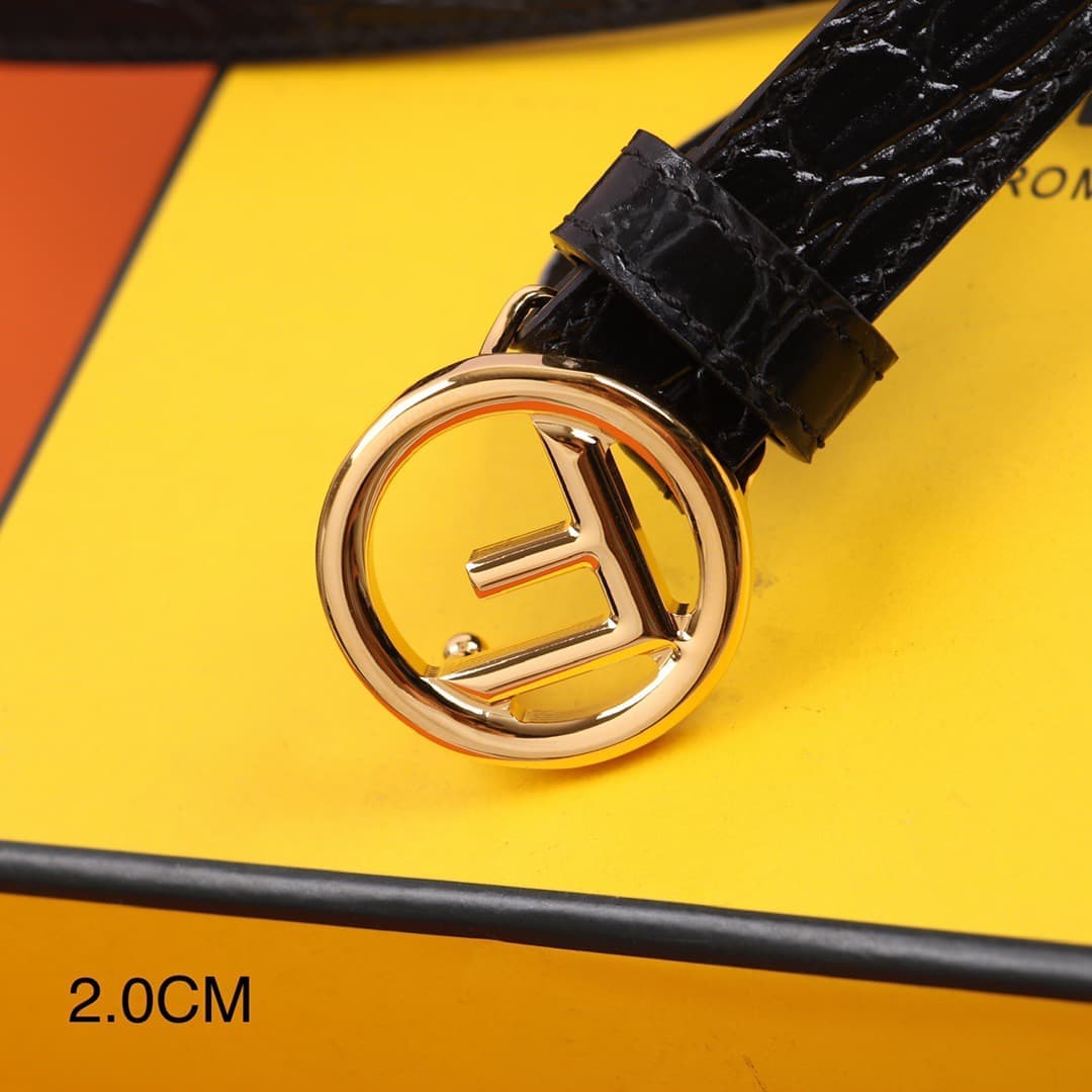 2026 Fendi 3.8cm Belt