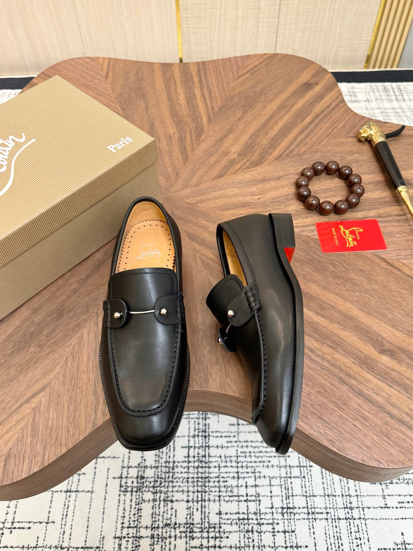2026 CL Red Bottom Business Shoes
