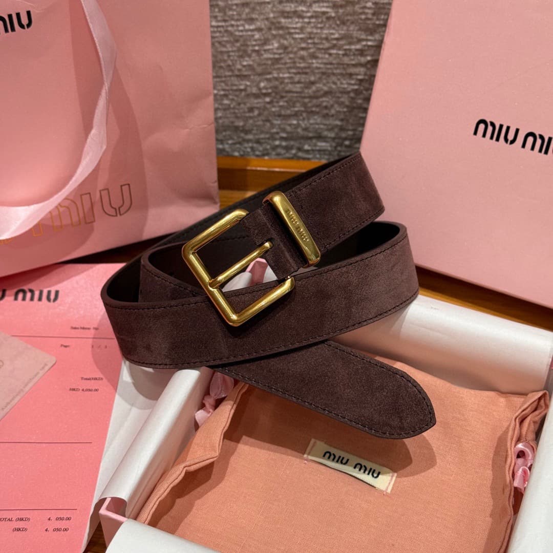 2026 Miu Miu 3.5cm Belt