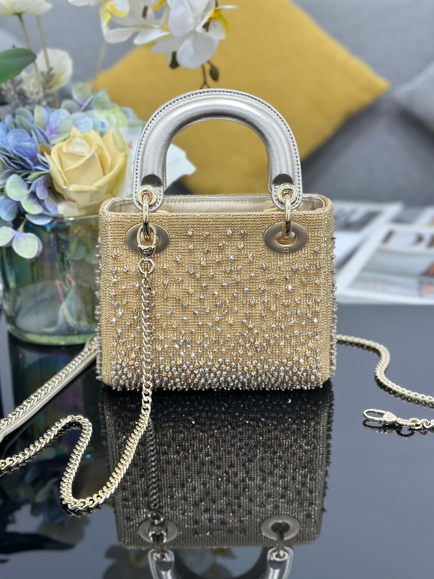 2026 Lady Dior Handbag Size:17*15*7 cm