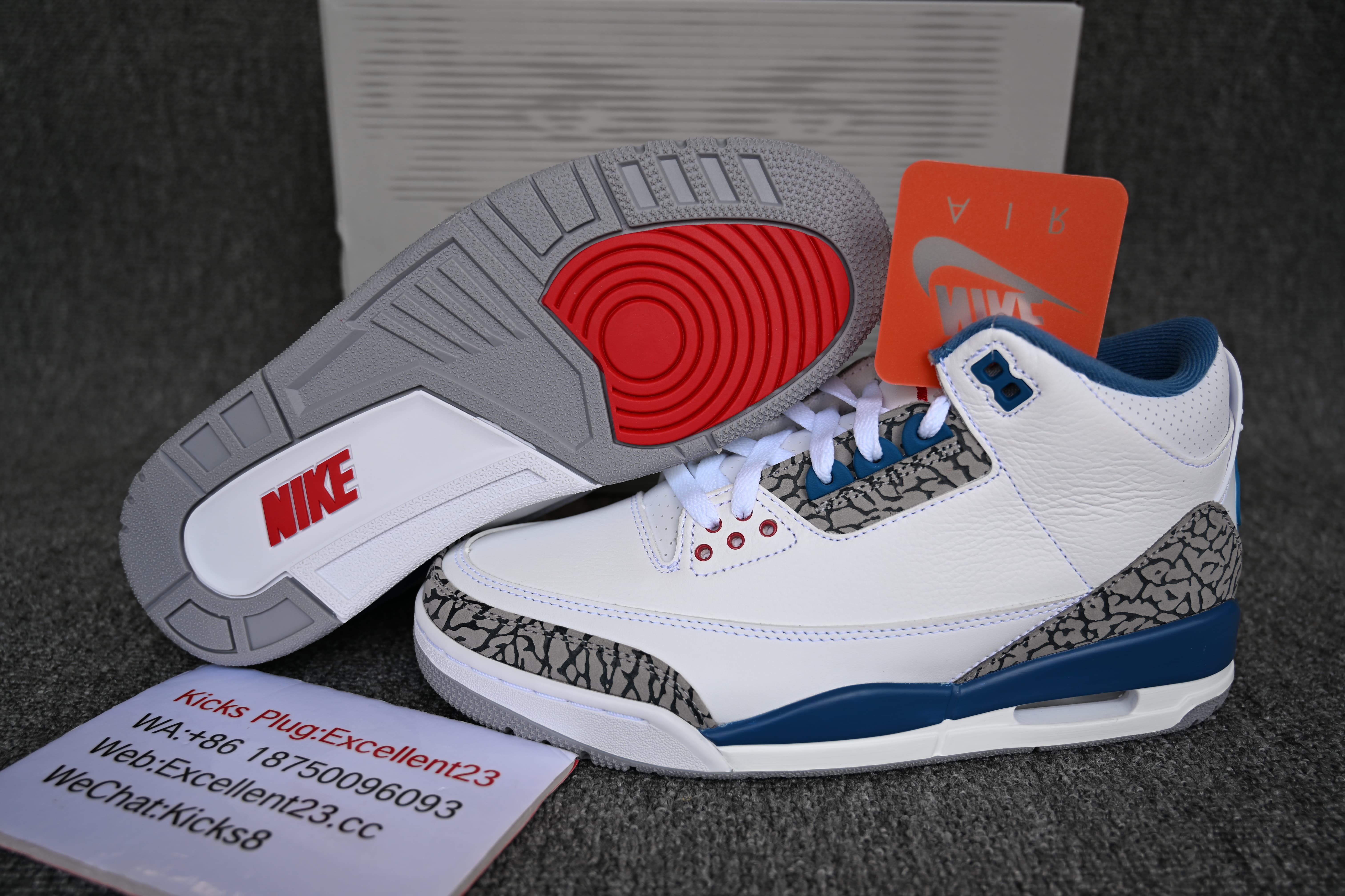 2026 Air Jordan 3 True Blue