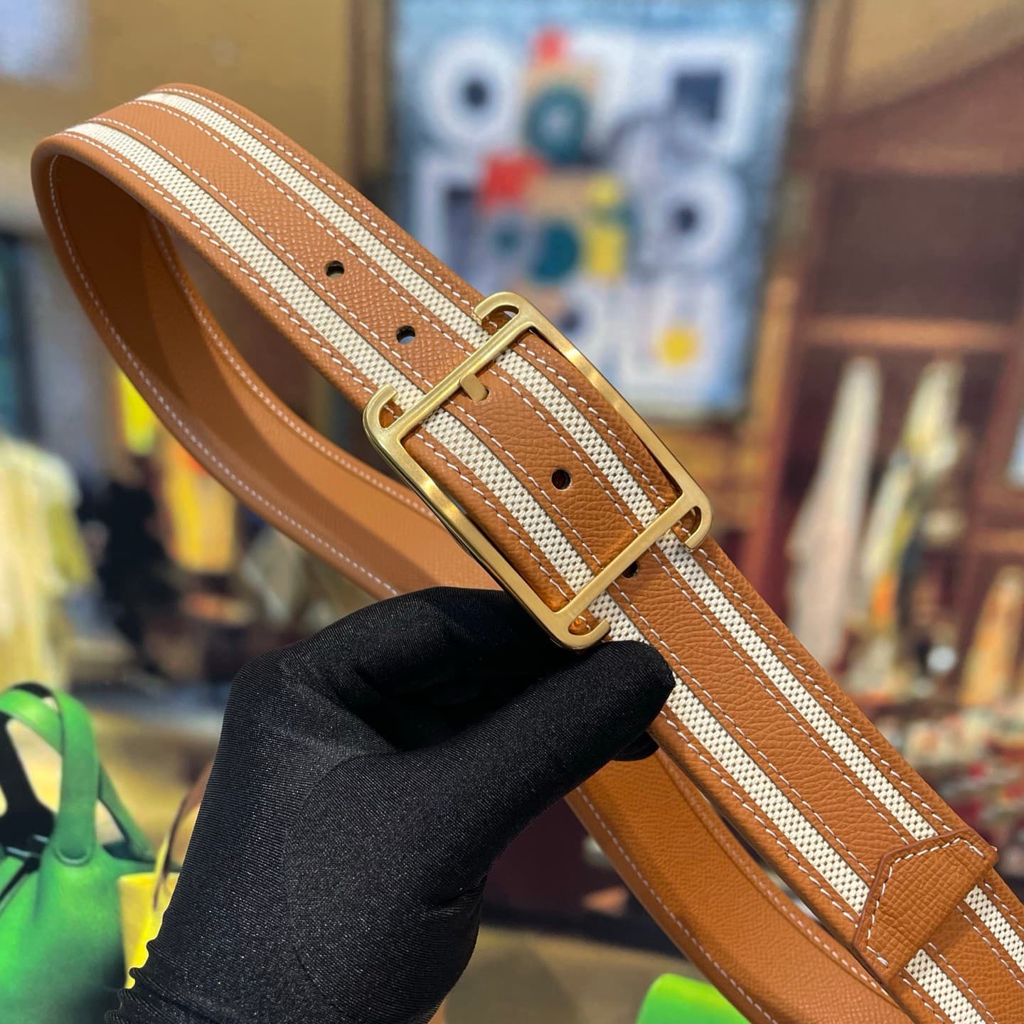 2026 Hermes 3.8cm Belt