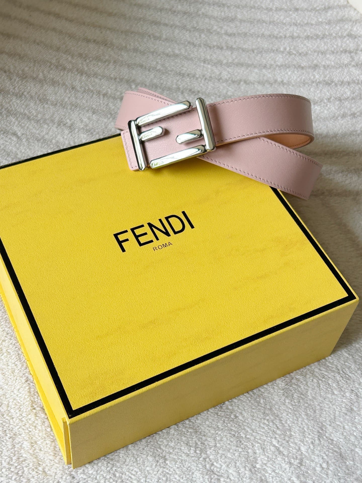 2026 Fendi 3.0cm Belt