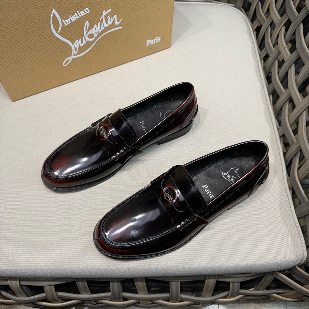 2026 CL Red Bottom Business Shoes