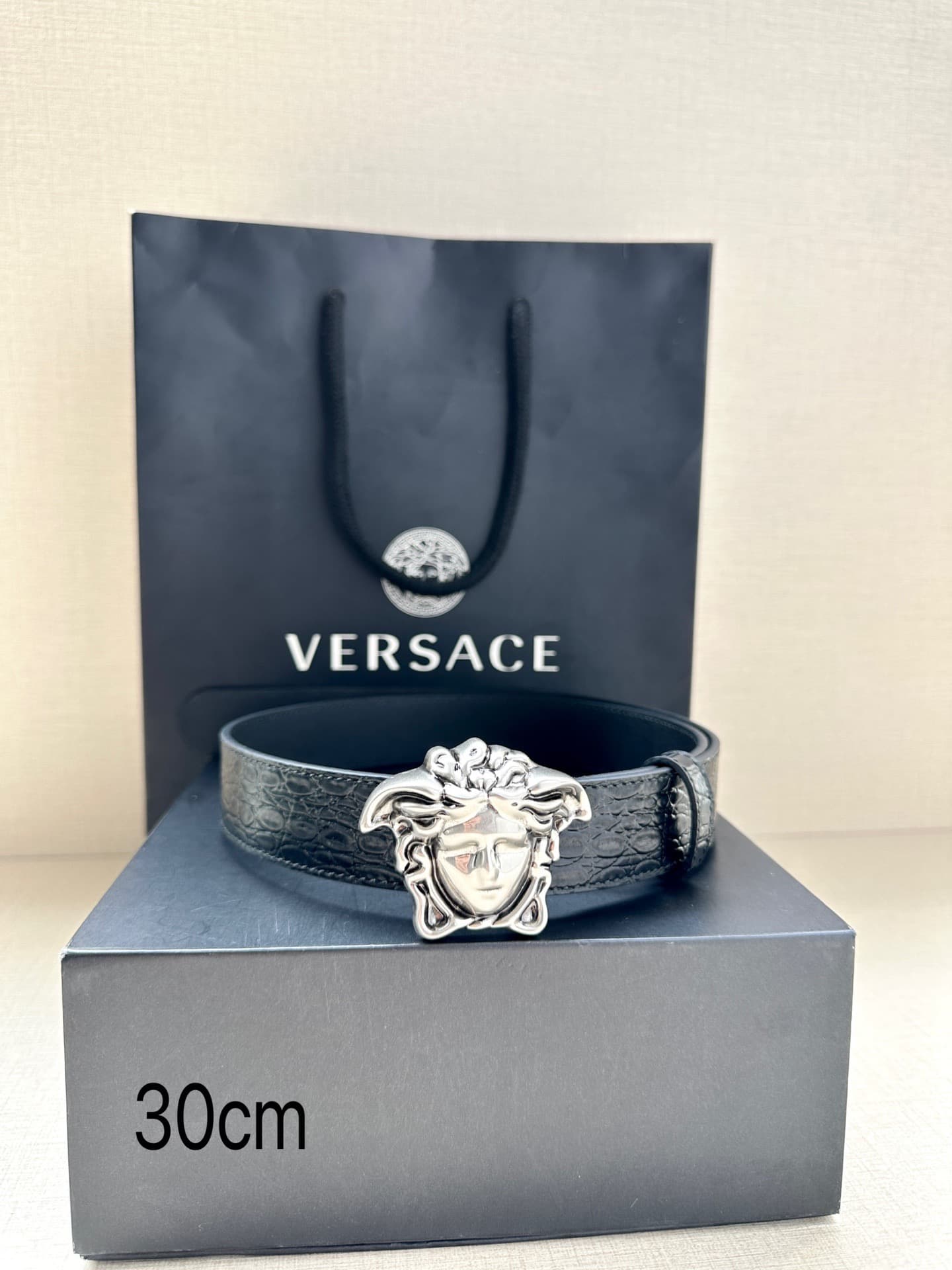 2026 Versace Man 4.0cm Belt