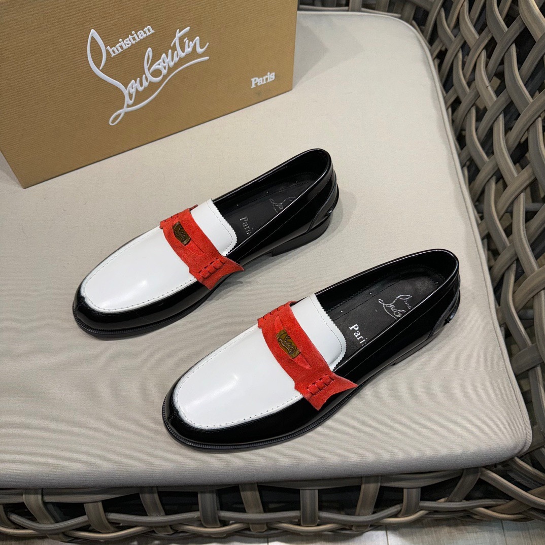 2026 CL Red Bottom Business Shoes