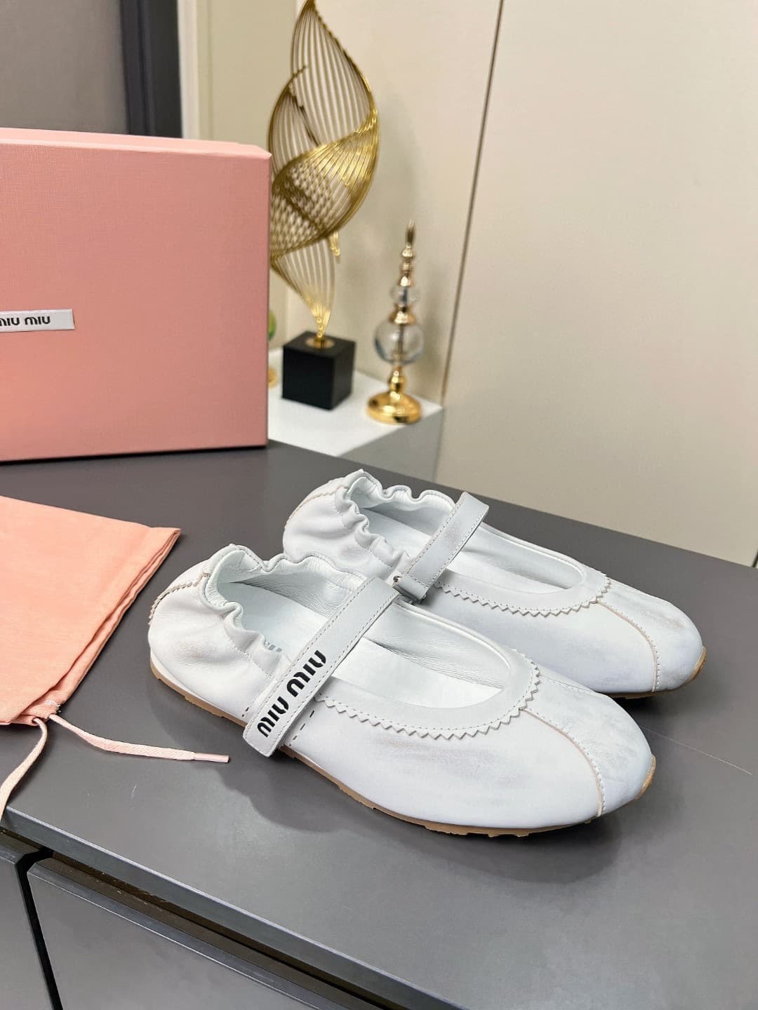 2026 Miu Miu Women Ballet Shoes