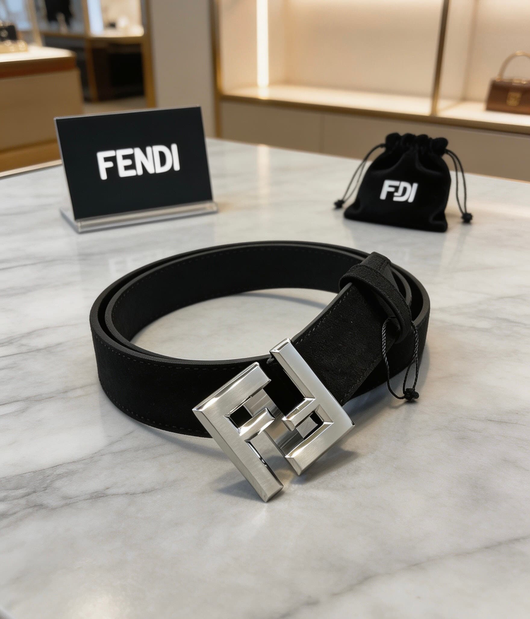 2026 Fendi 3.8cm Belt