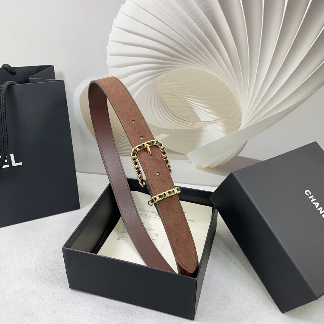 2026 Chanel 3.0cm Belt