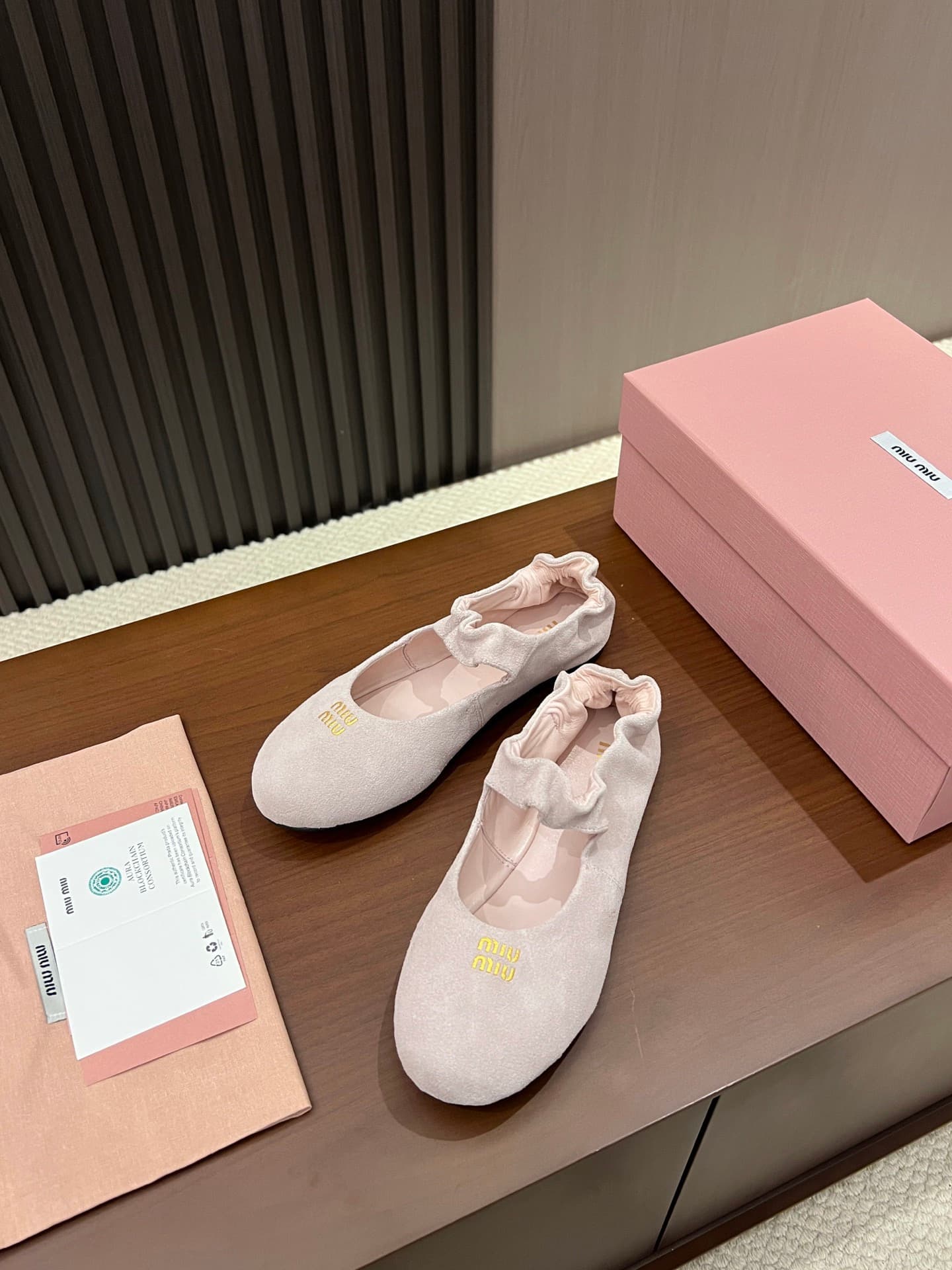 2026 Miu Miu Women Ballet Shoes