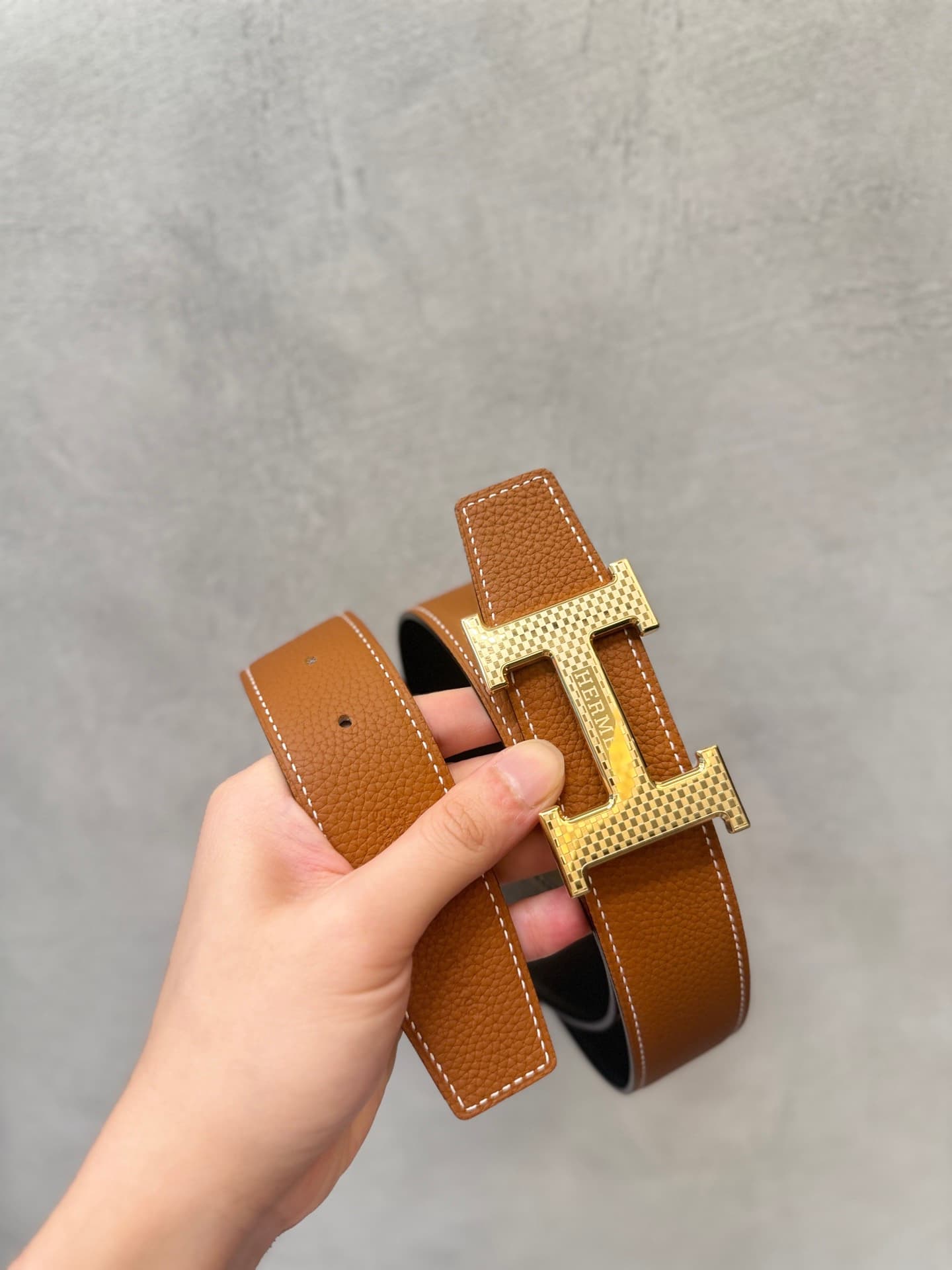 2026 Hermes 3.8cm Belt