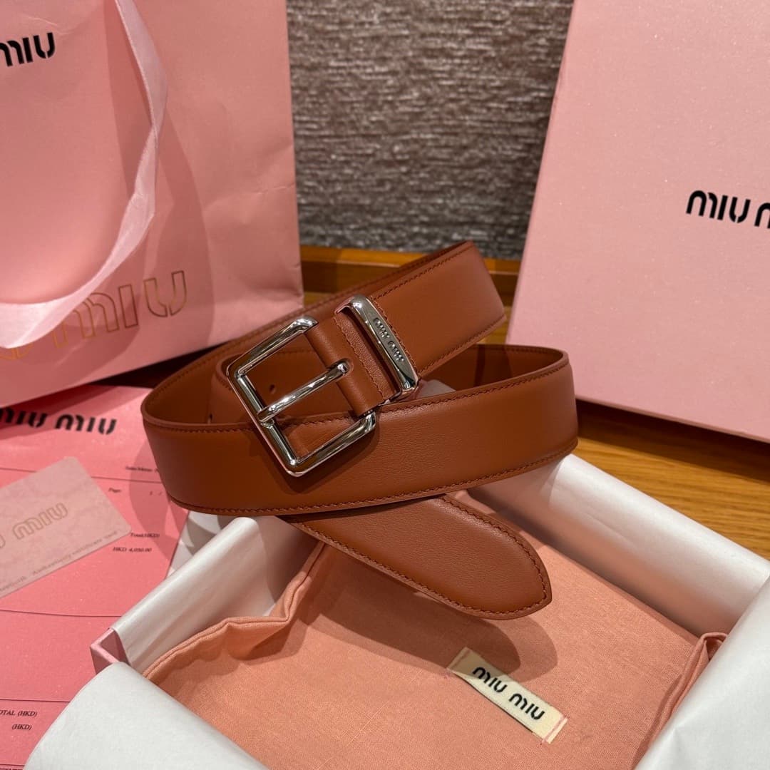 2026 Miu Miu 3.5cm Belt