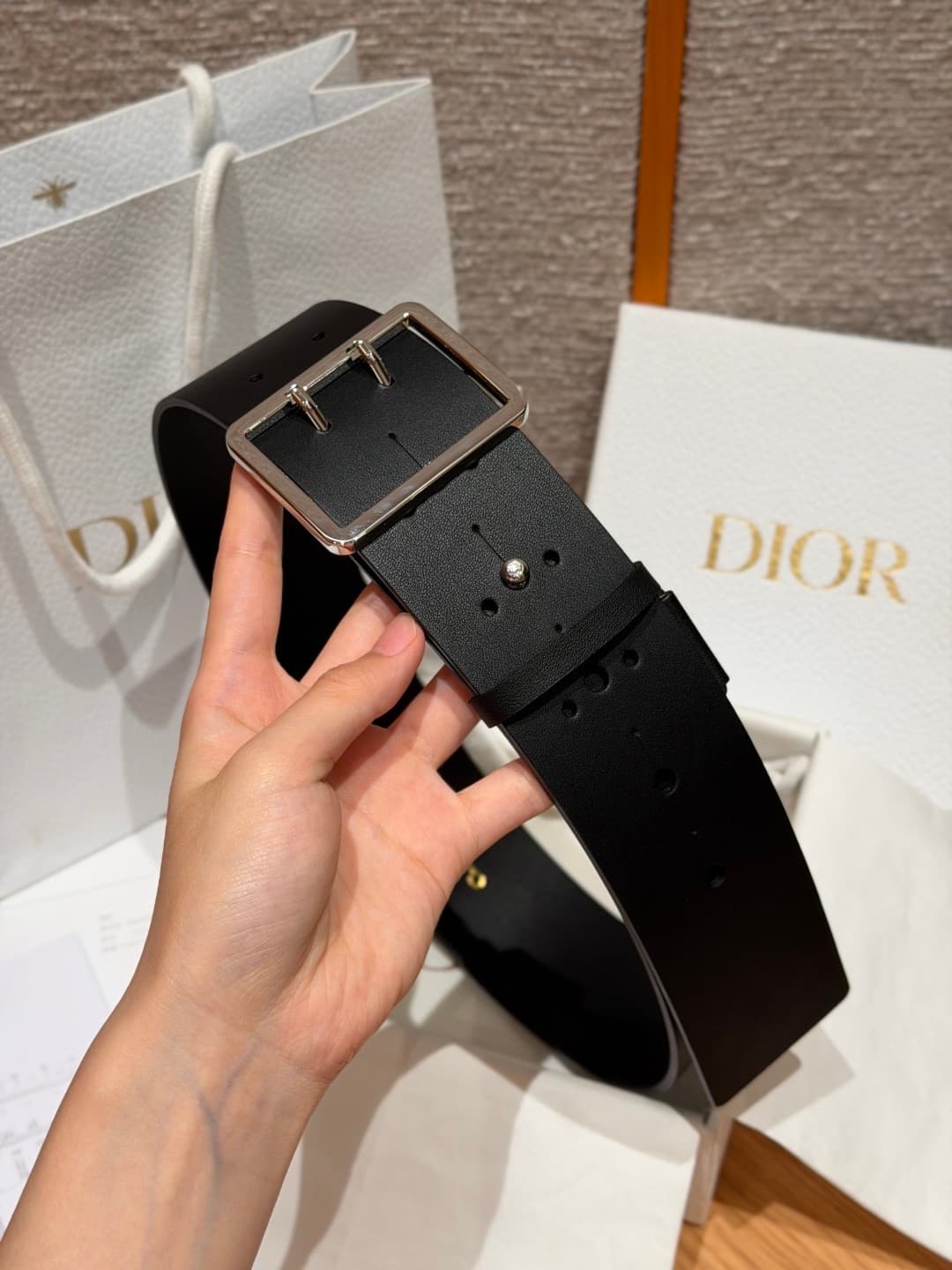 2026 Dior 5.0cm Belt
