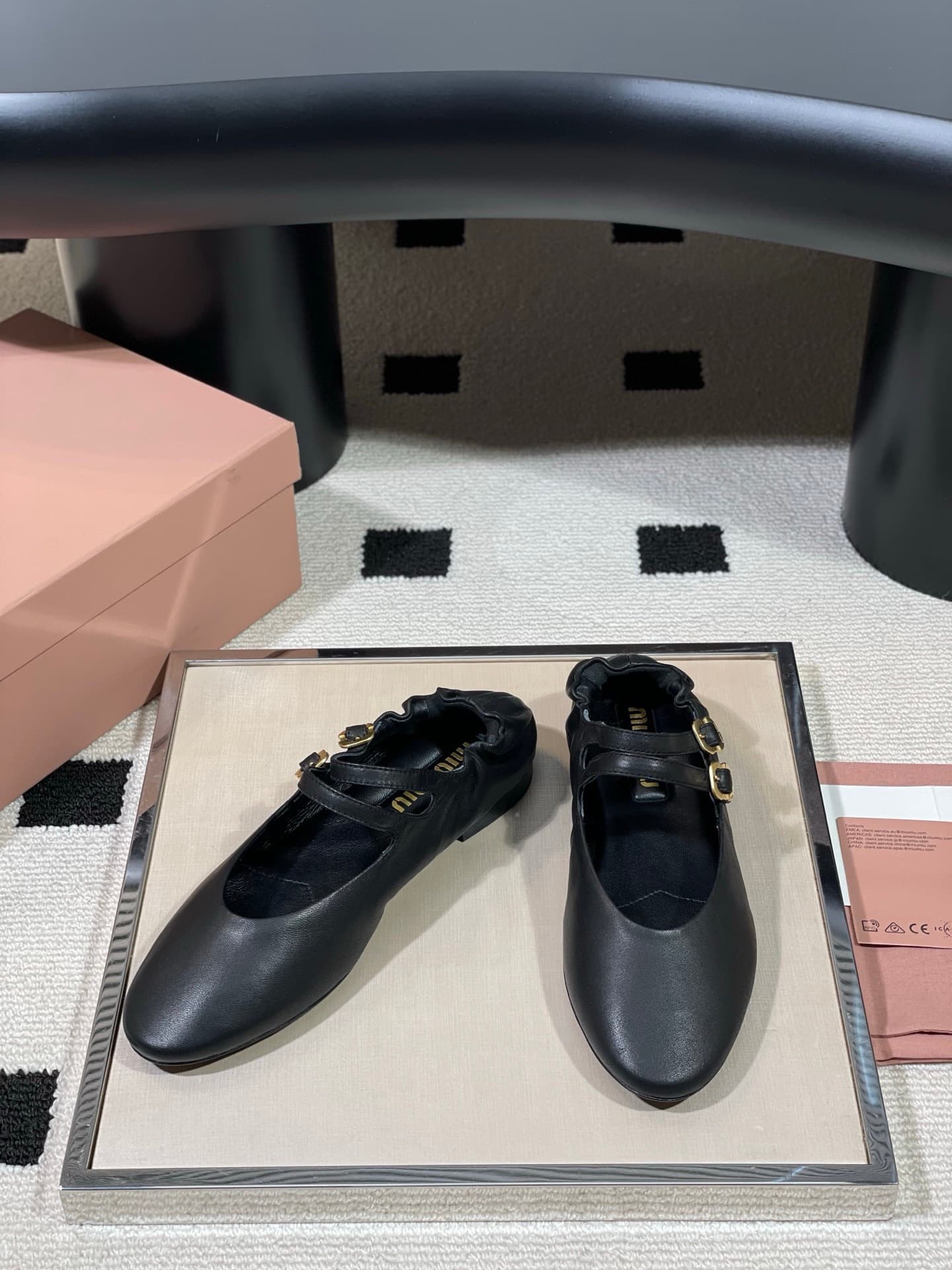 2026 Miu Miu Women Ballet Shoes
