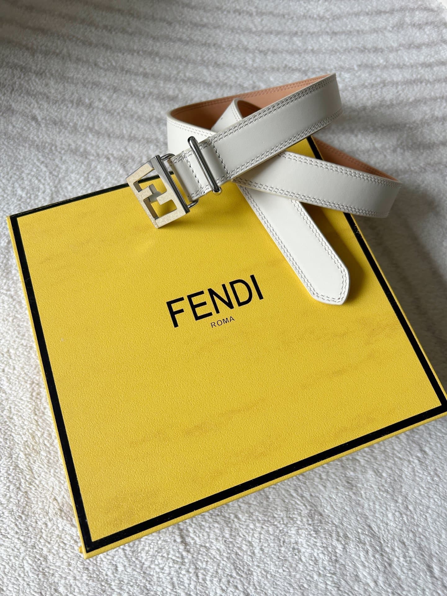 2026 Fendi 2.5cm Belt
