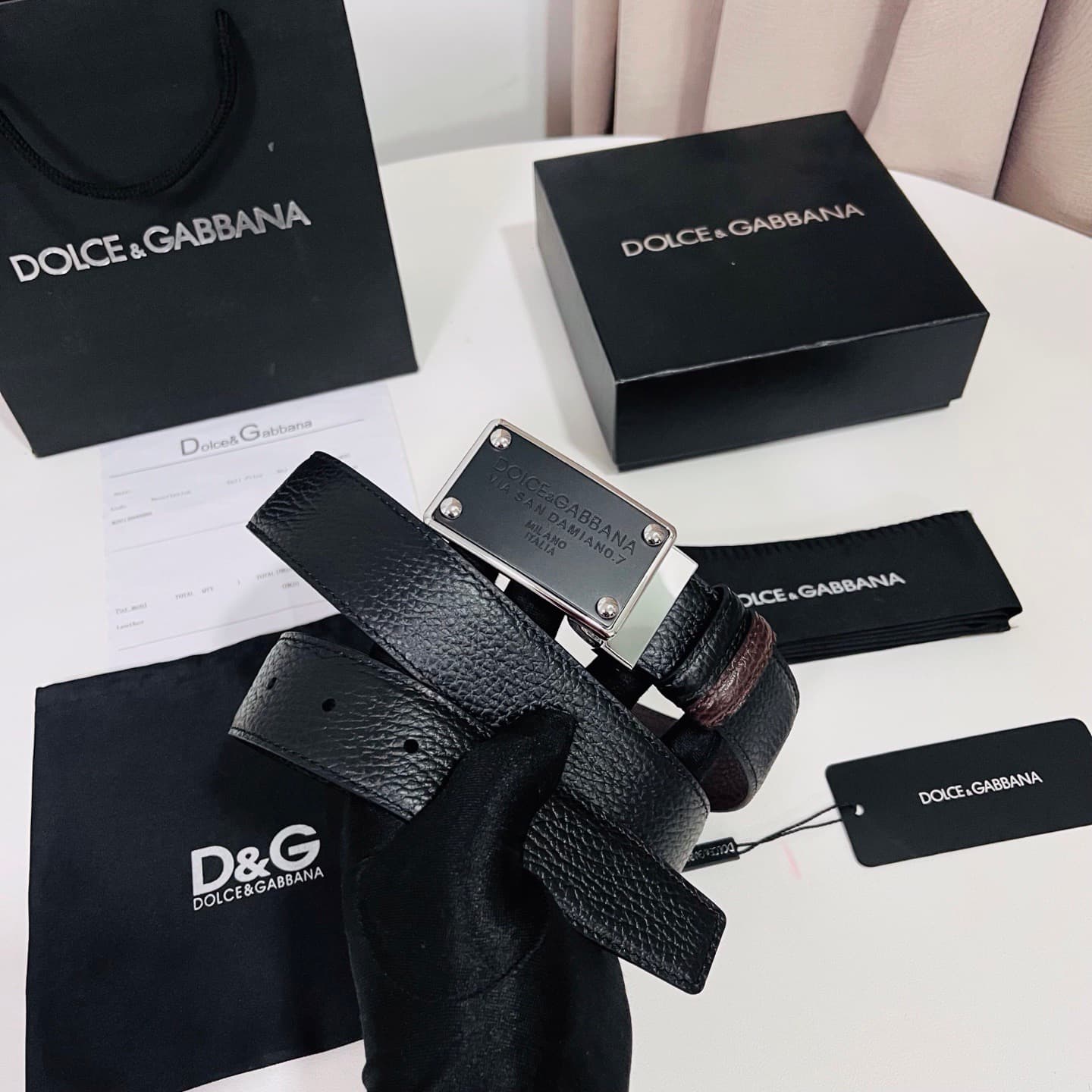 2026 D&G 3.5cm Belt
