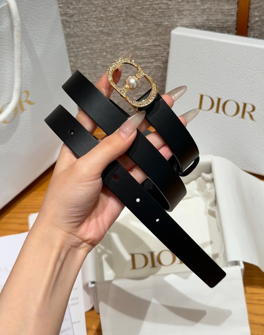 2026 Dior 2.0cm Belt