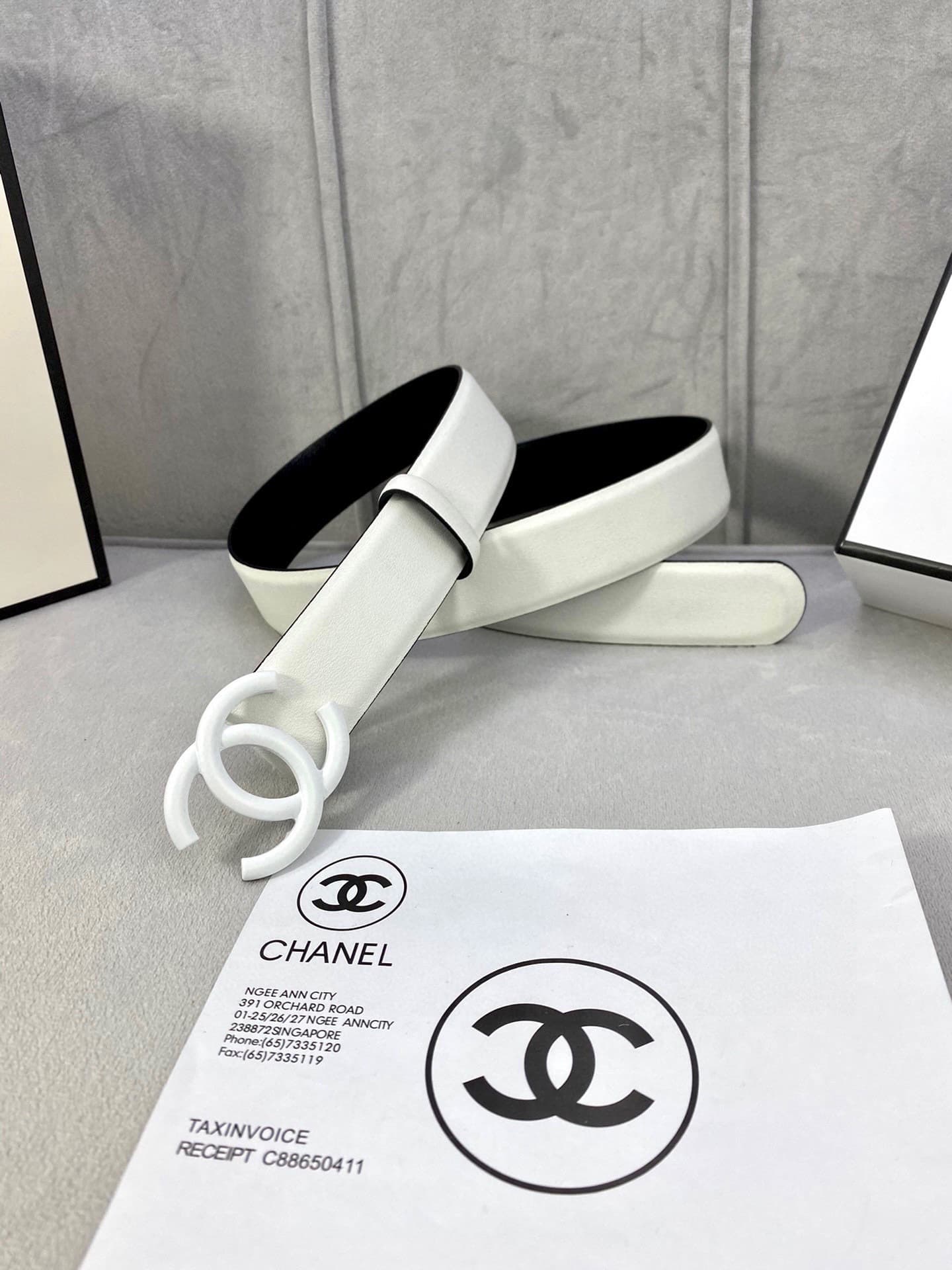 2026 Chanel 3.0cm Belt