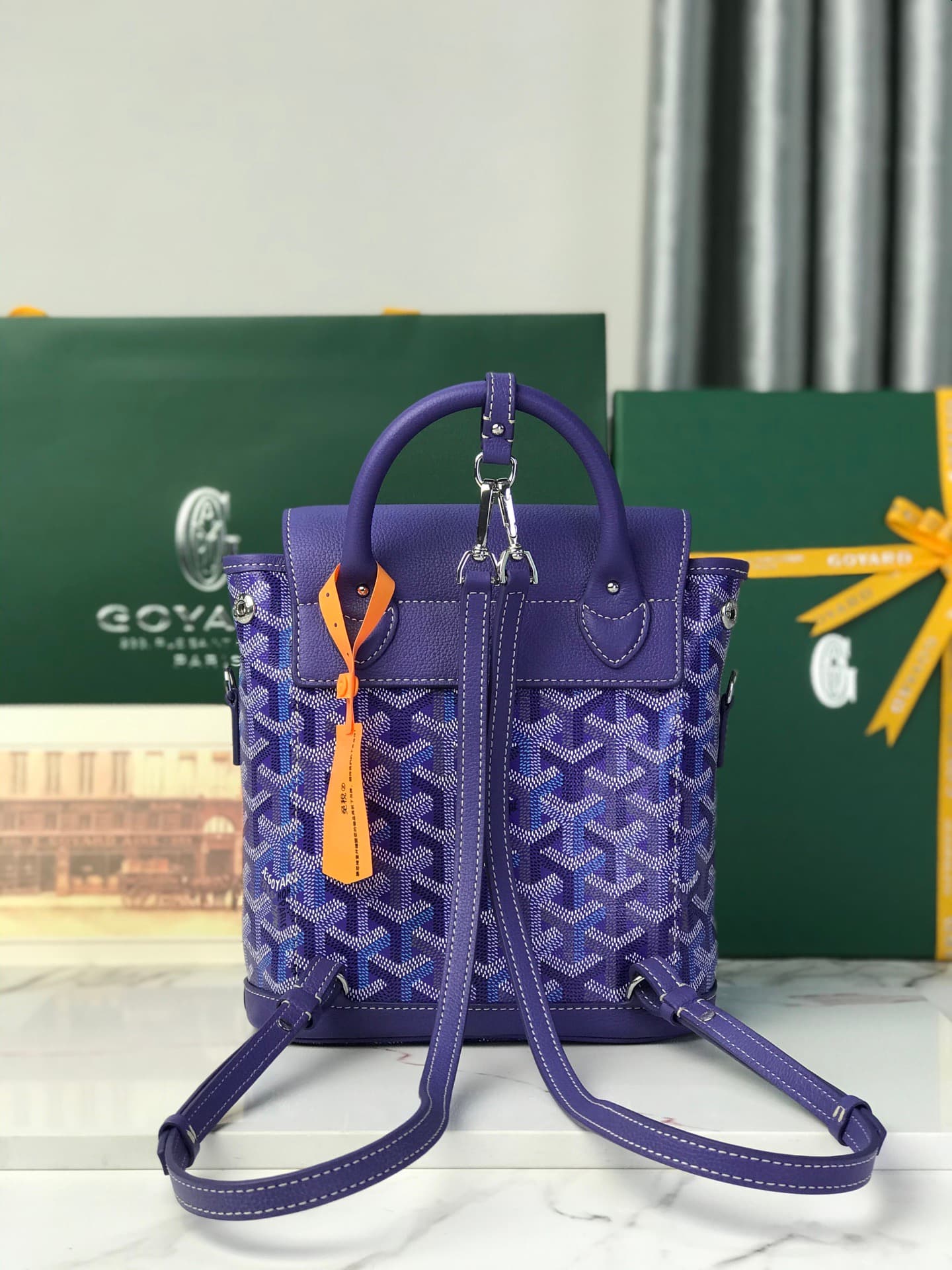 2026 Goyard Alpin Mini Backpack Size:18.5*21.5*8.5 cm