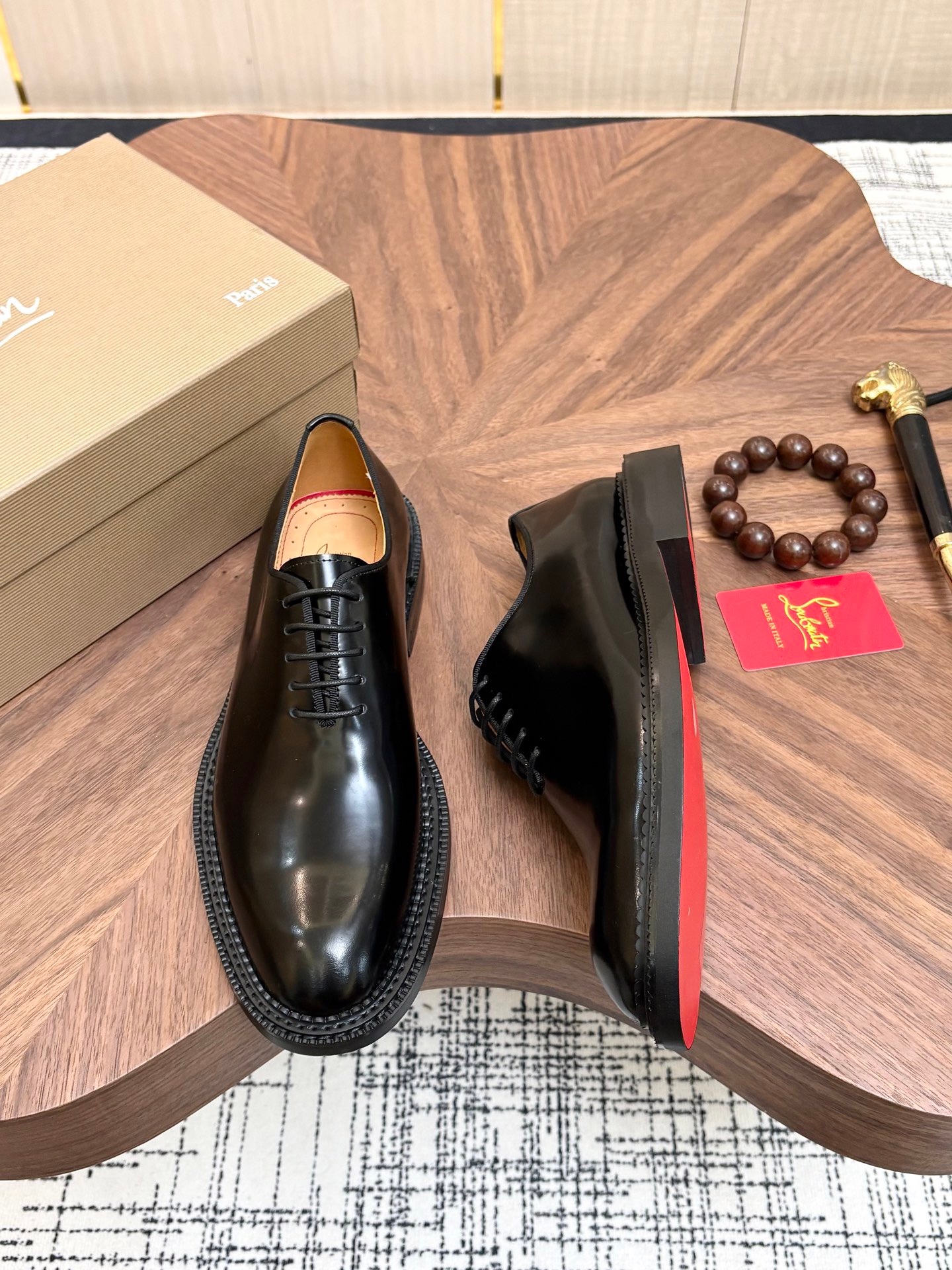 2026 CL Red Bottom Business Shoes