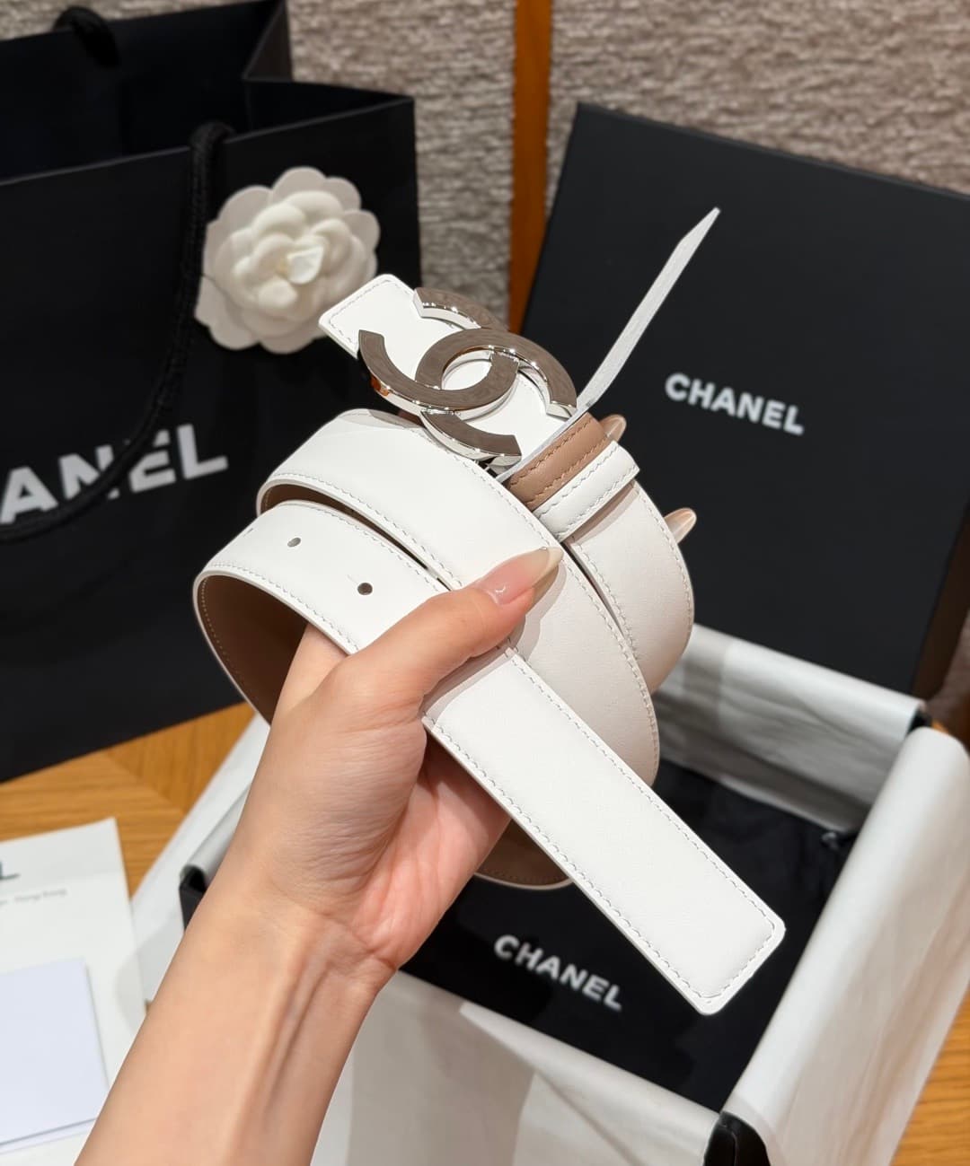 2026 Chanel 3.0cm Belt
