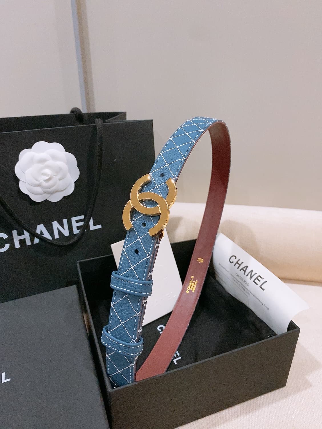2026 Chanel Woman 2.5cm Belt