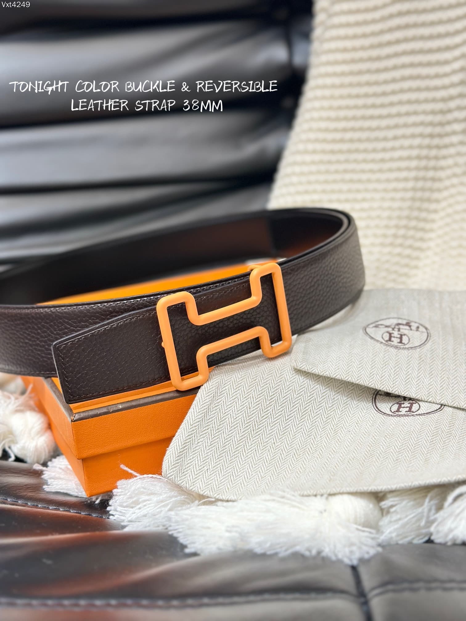 2026 Hermes 3.8cm Belt