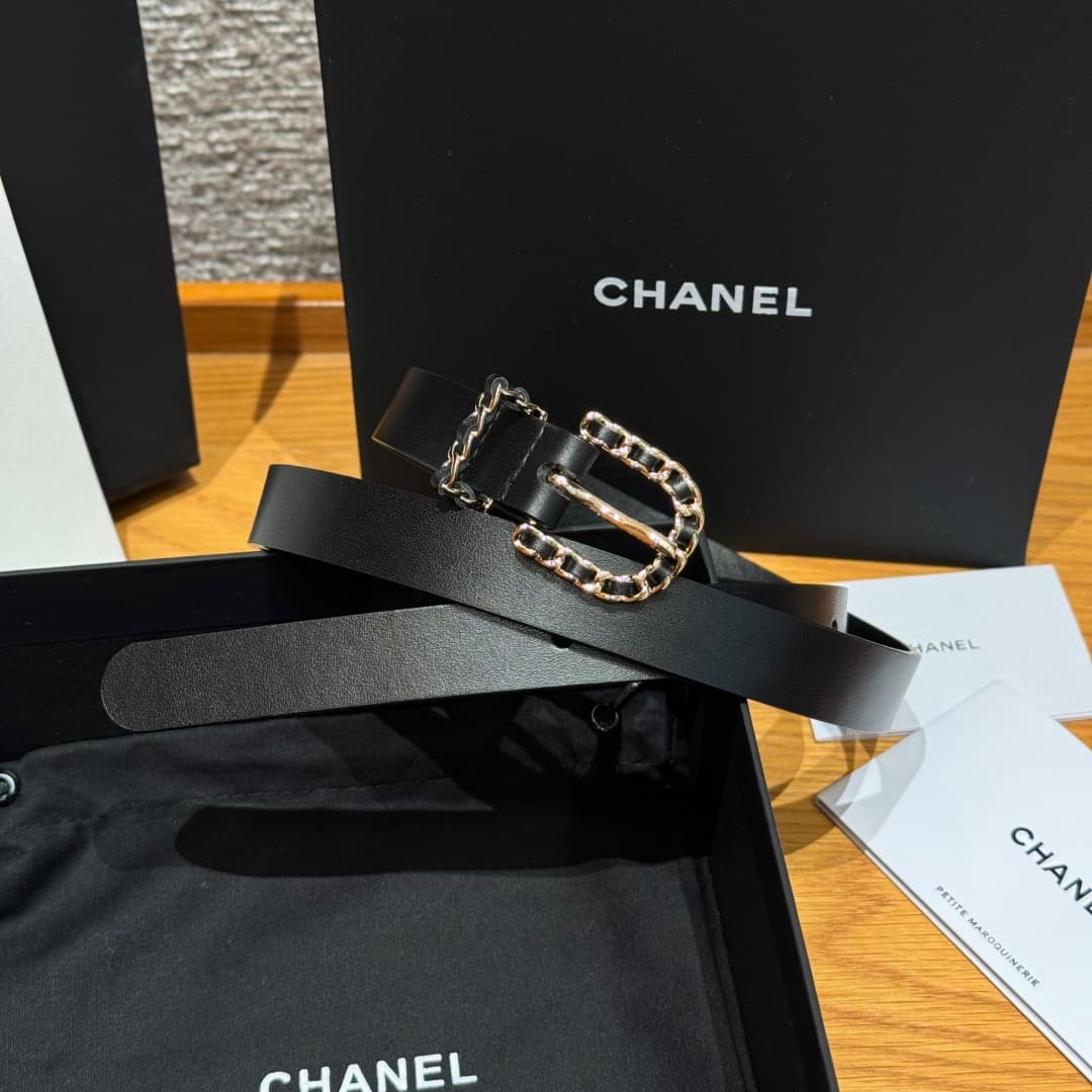 2026 Chanel 2.0cm Belt
