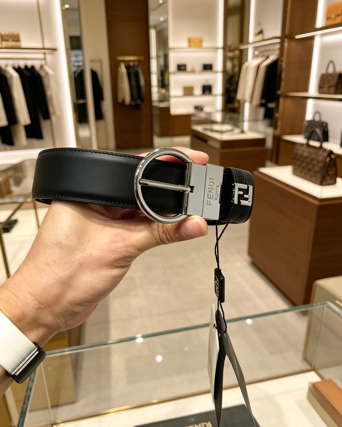 2026 Fendi 3.5cm Belt