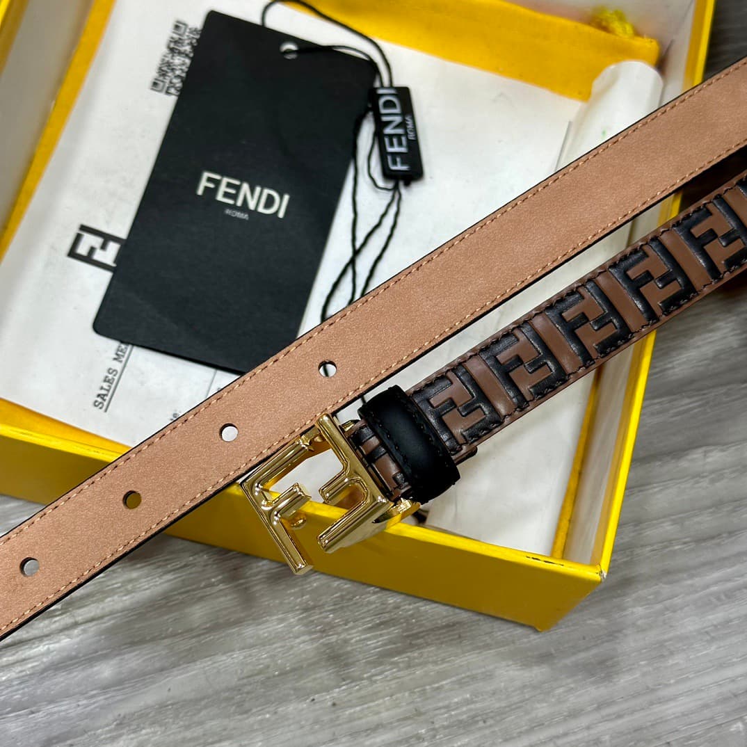 2026 Fendi 2.0cm Belt