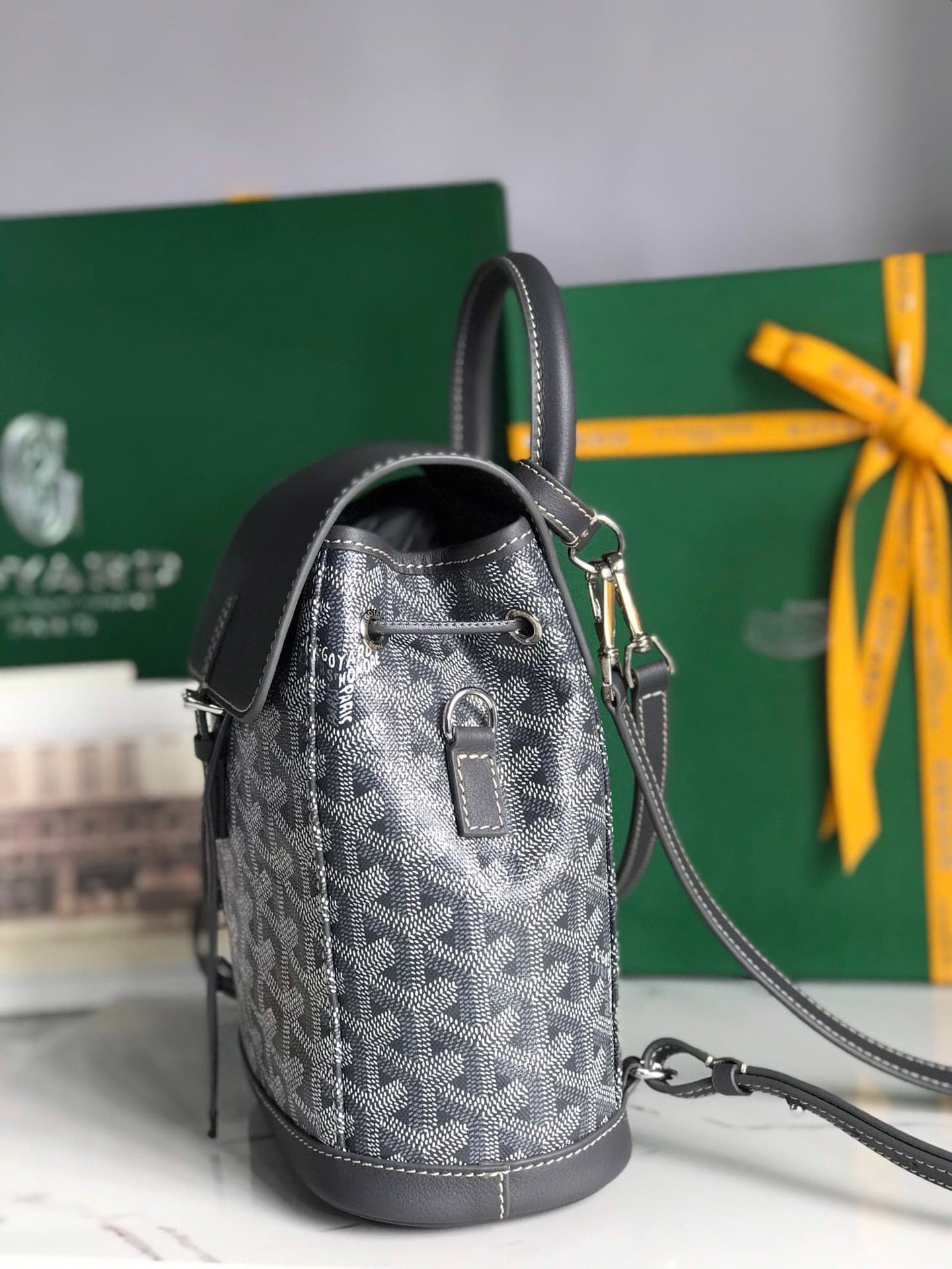 2026 Goyard Alpin Mini Backpack Size:18.5*21.5*8.5 cm