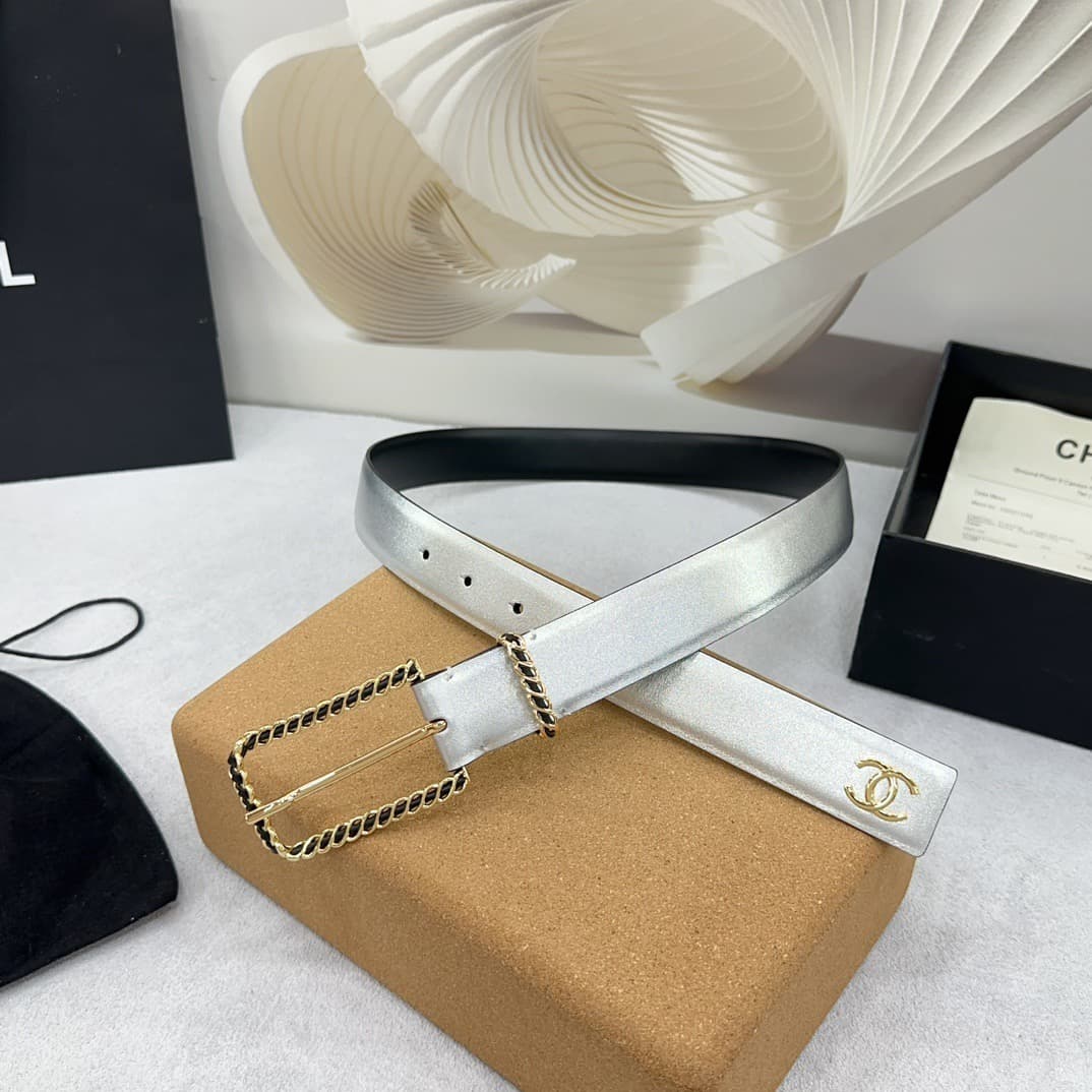 2026 Chanel 3.0cm Belt