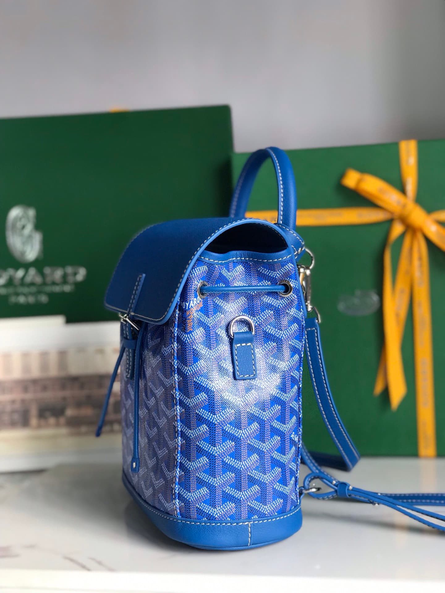 2026 Goyard Alpin Mini Backpack Size:18.5*21.5*8.5 cm