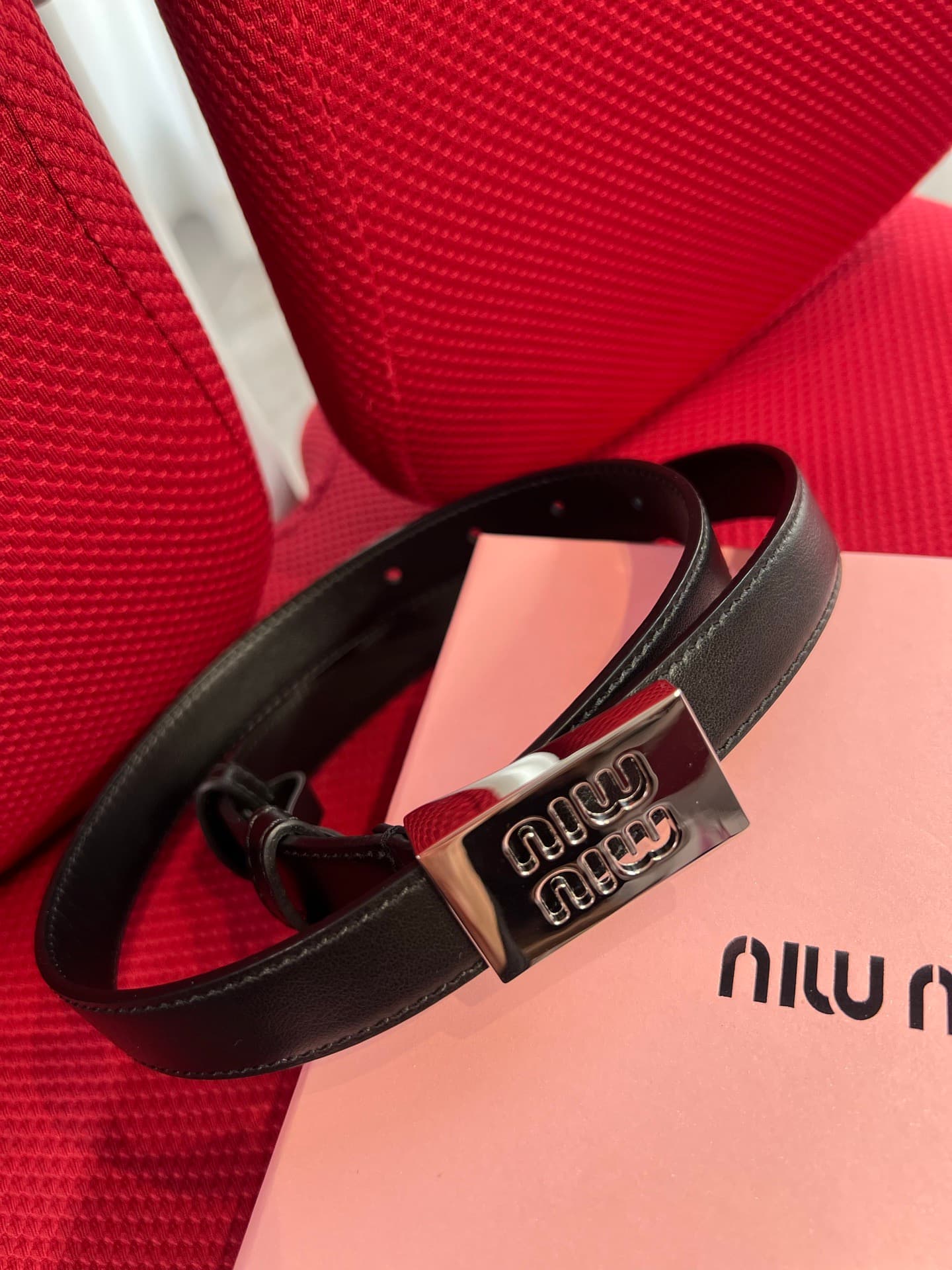 2026 Miu Miu 2.0cm Belt