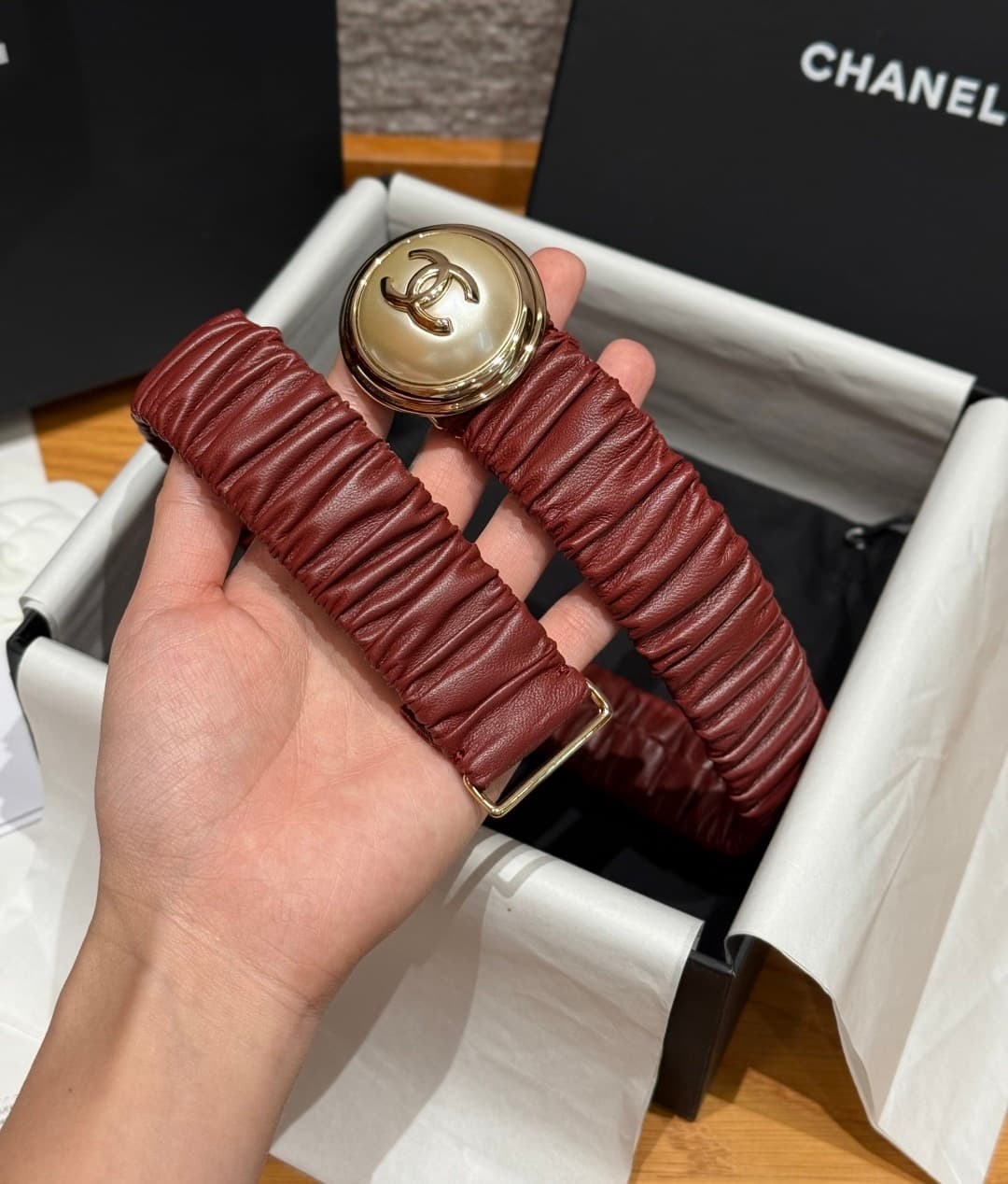2026 Chanel 3.0cm Belt