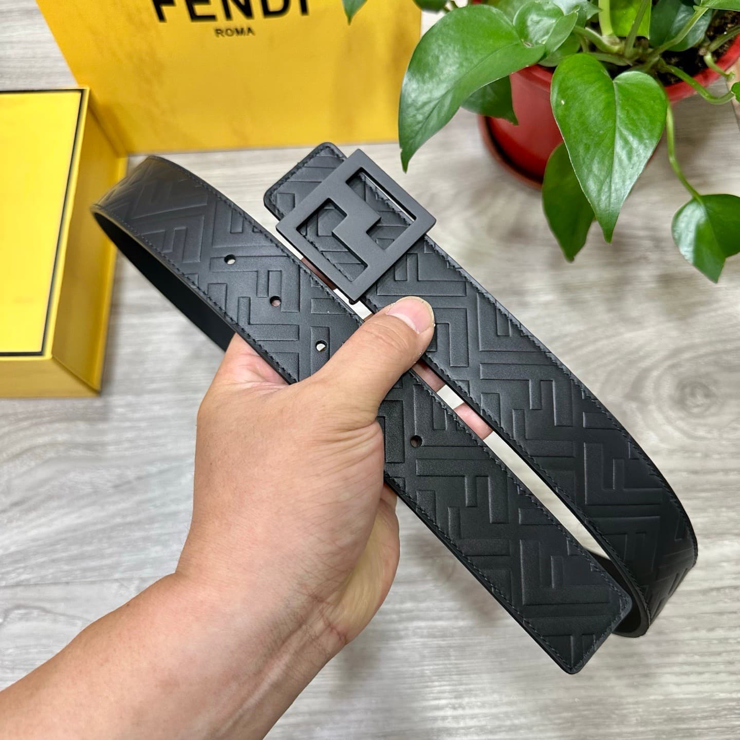 2026 Fendi 4.0cm Belt