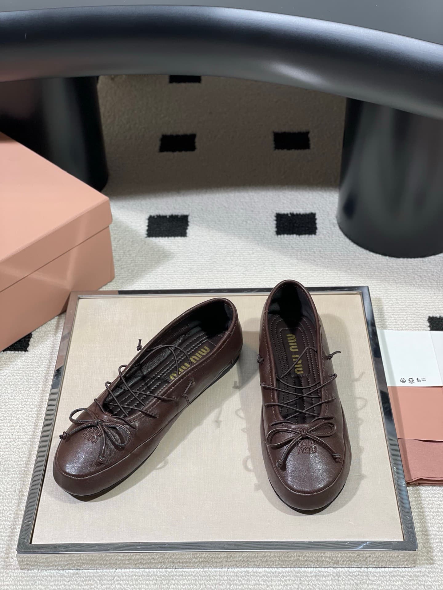 2026 Miu Miu Women Ballet Shoes
