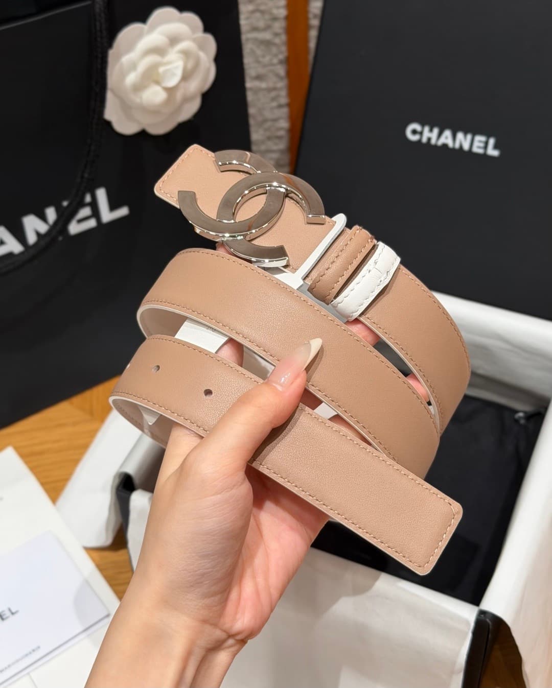 2026 Chanel 3.0cm Belt