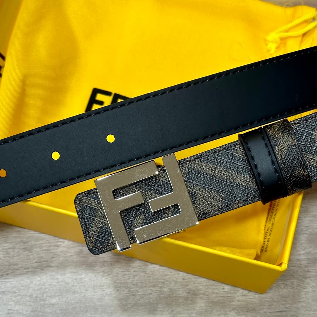 2026 Fendi 3.0cm Belt