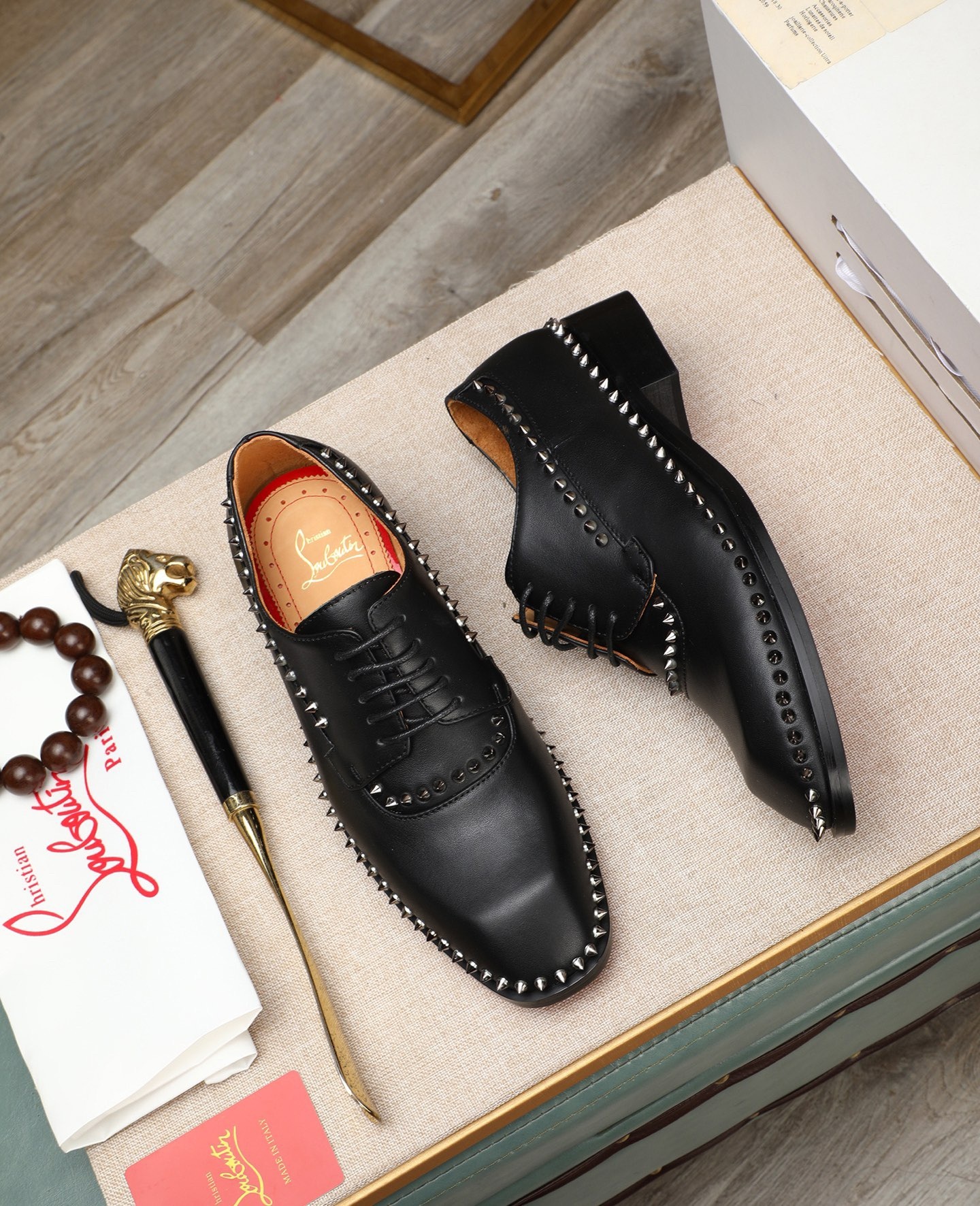 2026 CL Red Bottom Business Shoes