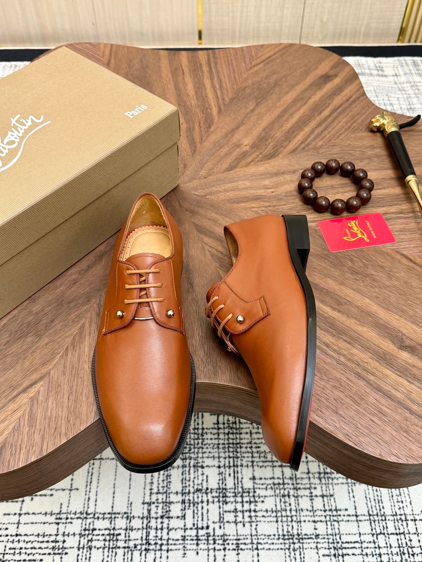 2026 CL Red Bottom Business Shoes