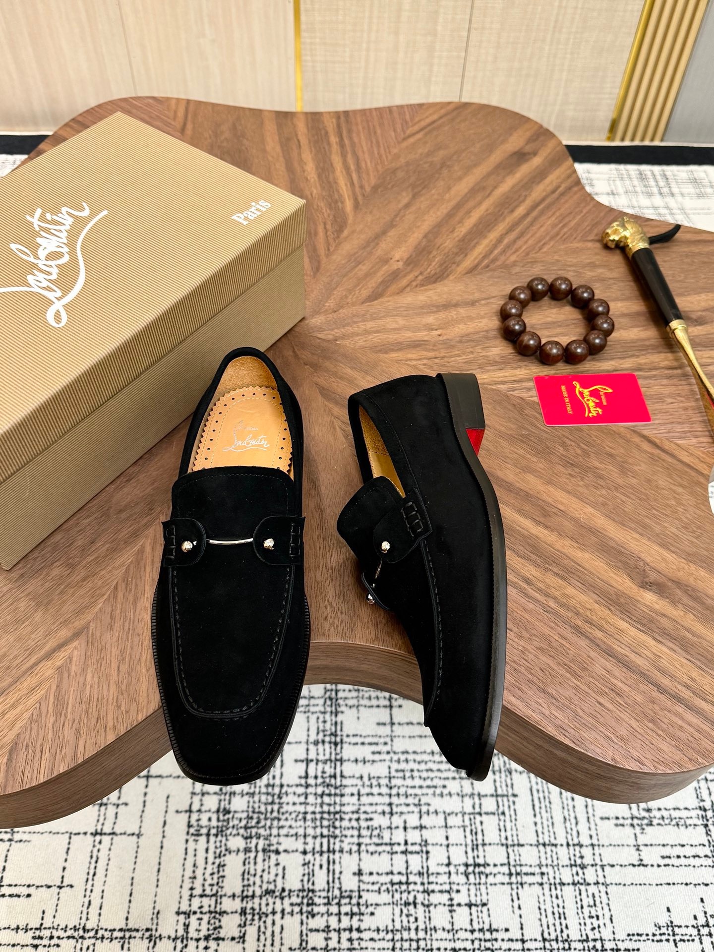 2026 CL Red Bottom Business Shoes
