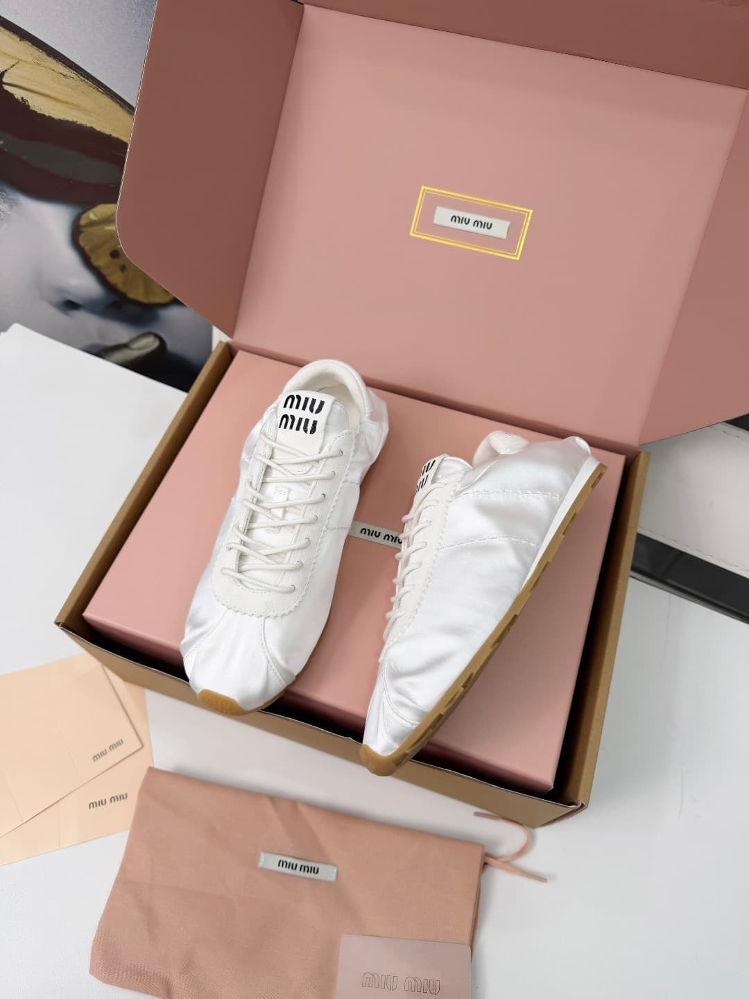 2026 Miu Miu Women Ballet Shoes