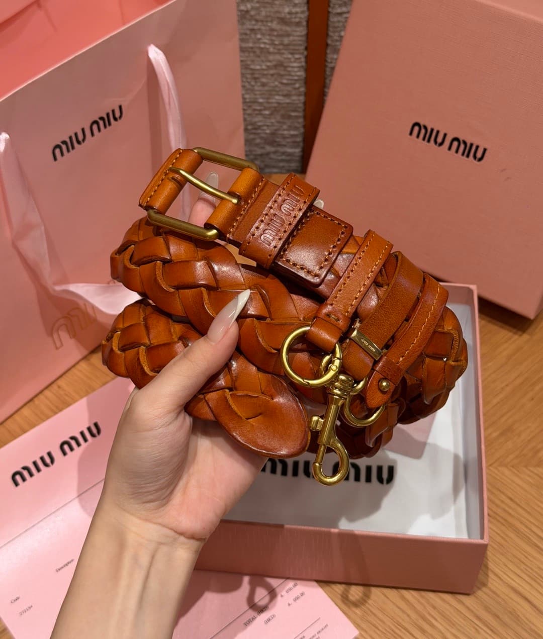 2026 Miu Miu 3.5cm Belt