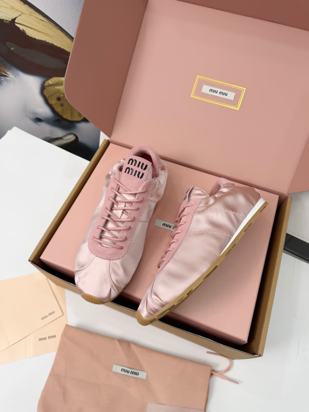2026 Miu Miu Women Ballet Shoes