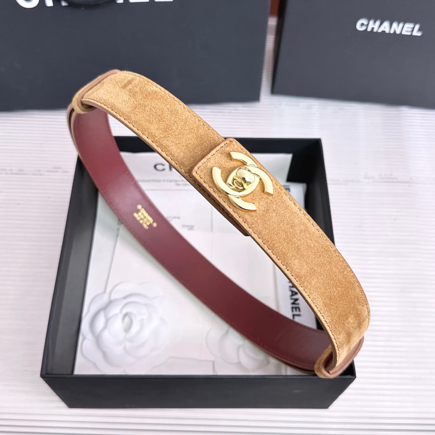 2026 Chanel 3.0cm Belt