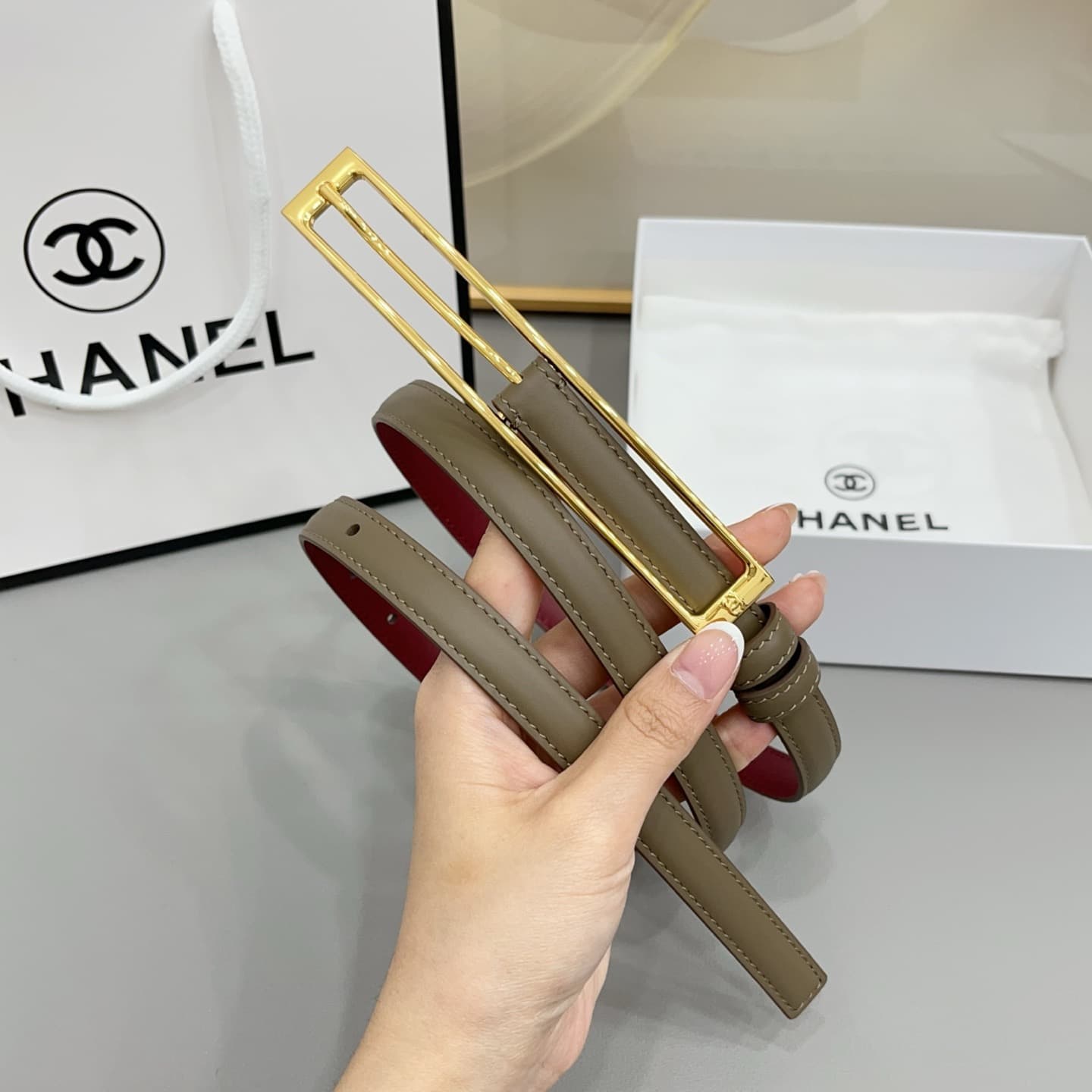 2026 Chanel 1.5cm Belt