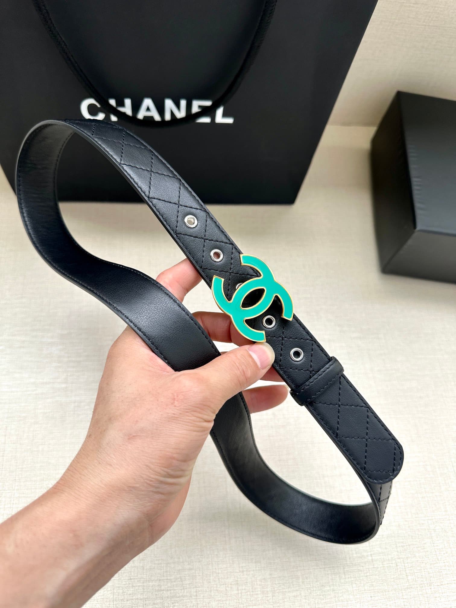 2026 Chanel 3.0cm Belt