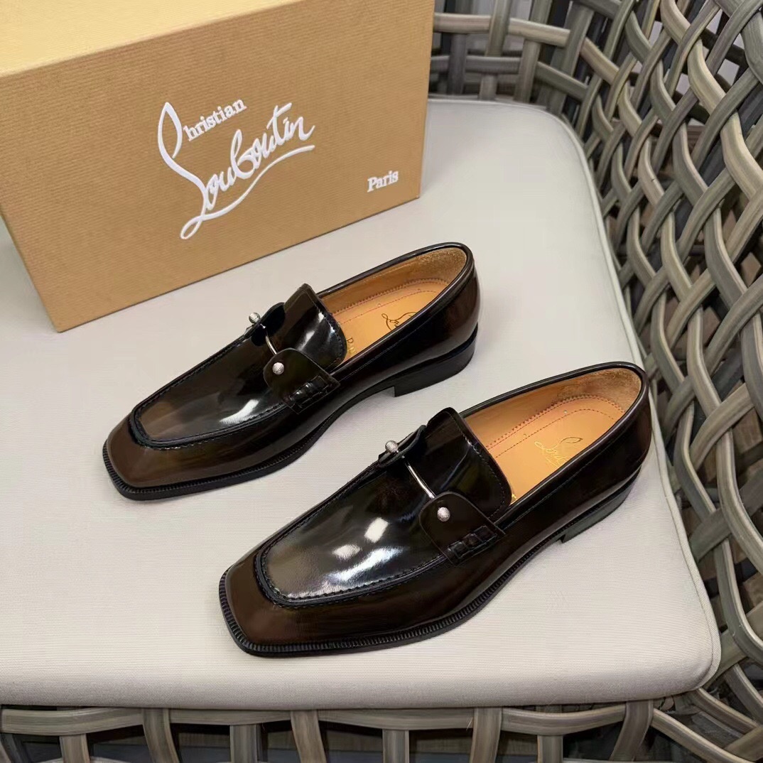 2026 CL Red Bottom Business Shoes